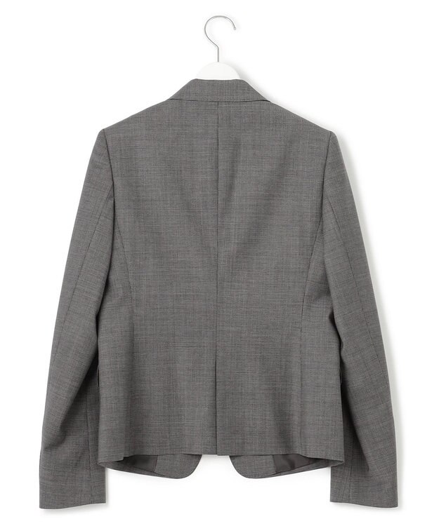 23区 S 【新色追加/セットアップ対応】ラフィーネウール 一つ釦 ジャケット グレーミニチェック