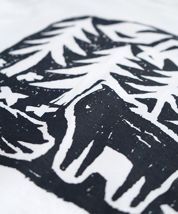 nitorito 【UNISEX】kamoshika Tシャツ navy