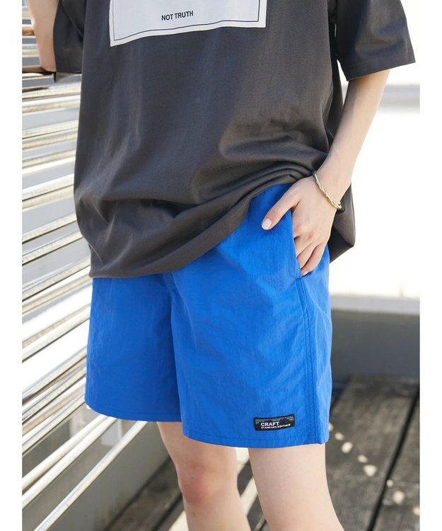CRAFT STANDARD BOUTIQUE 【ユニセックス】バギーショーツ Blue
