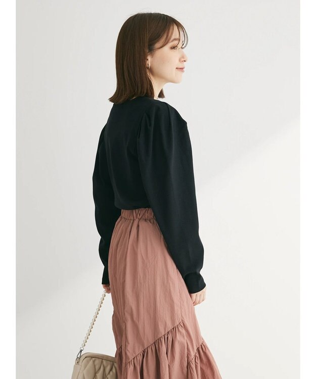 Green Parks ・ＳＵＧＡＲ　ＳＰＯＯＮ　タックスリーブプルオーバー Black