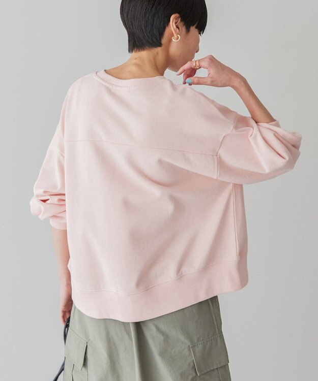 AMERICAN HOLIC ＥＶＡＮＳＴＯＮ　ミニ裏毛プルオーバー Light Pink