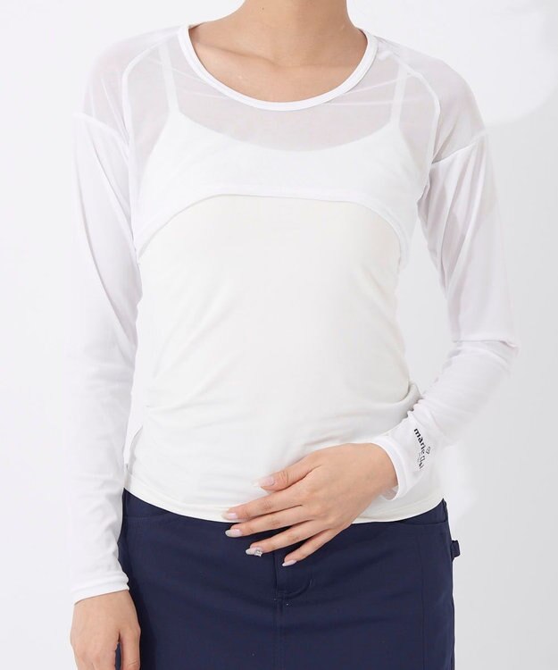 FILA GOLF／marie claire 【Marie claire sports】インナーシャツ ホワイト