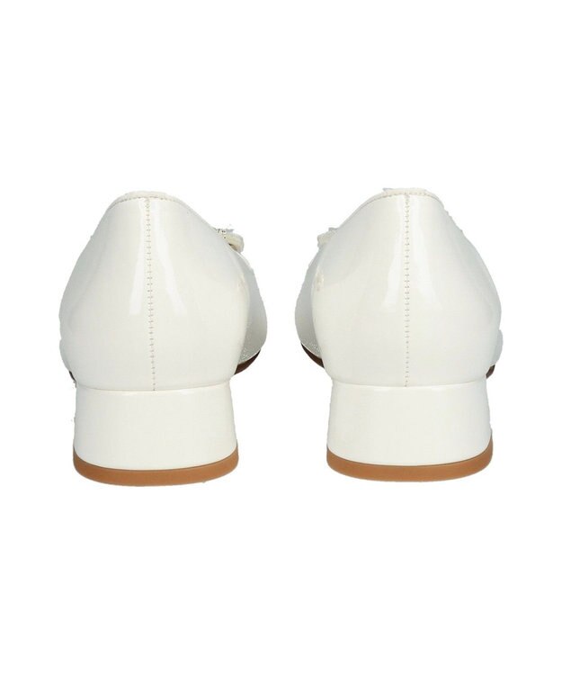 Bridget Birkin 【Bridget Birkin】グリッターパーツパンプス ホワイトエナメル