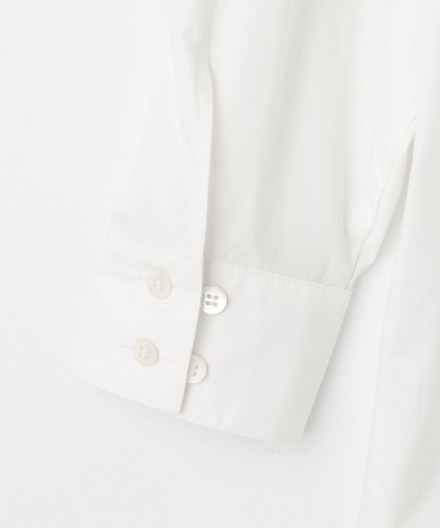 #Newans 【セレモニーにも】2wayタックフレアカラーブラウス ホワイト