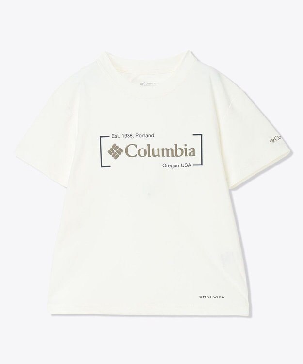 Columbia Columbia/ キッズアイテム/ ユースタイムトゥトレイルトレイルショートスリーブグラフィックTシャツ /コロンビア Sea Salt