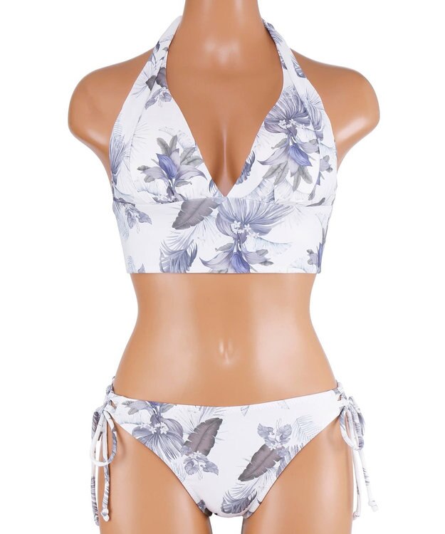 San-ai Resort（三愛水着楽園） 【SALE】ナチュラルだけどしっかり盛れる【ナチュラルアップブラ】　ノンワイヤービキニ　7M・9M　【San-ai Resort（サンアイリゾート）】 ホワイト