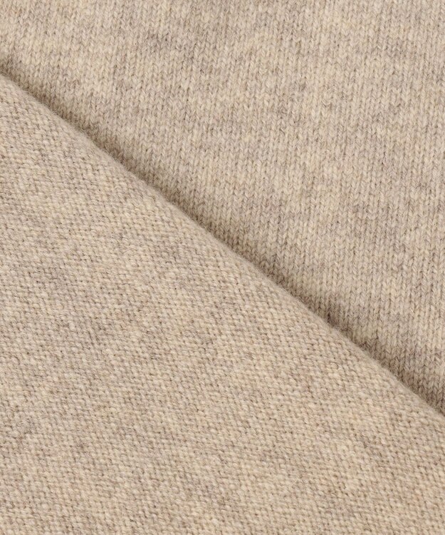 J.PRESS YORK STREET 【UNISEX】NEW ENGLAND ハーフジップニット ベージュ系