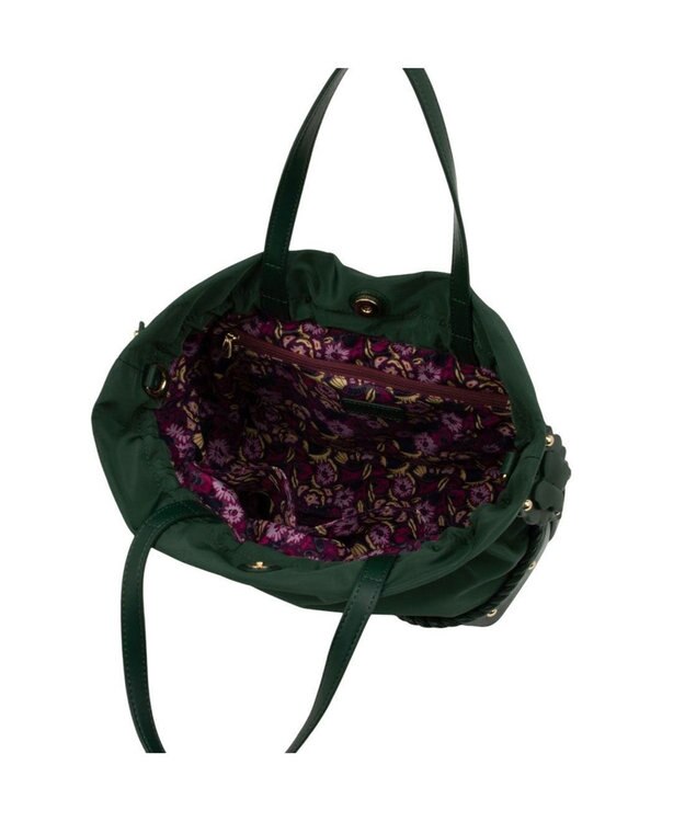 ANNA SUI バタフライツイスト 2wayショルダーバッグ グリーン