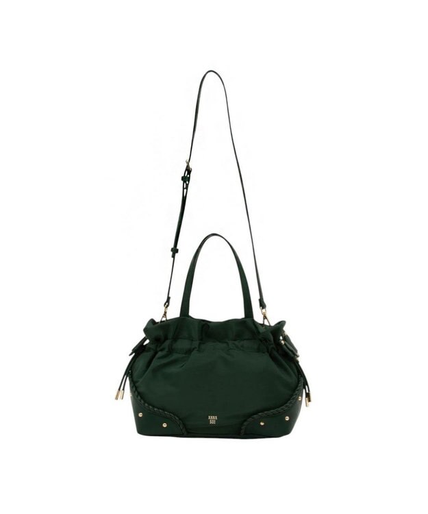 ANNA SUI バタフライツイスト 2wayショルダーバッグ グリーン