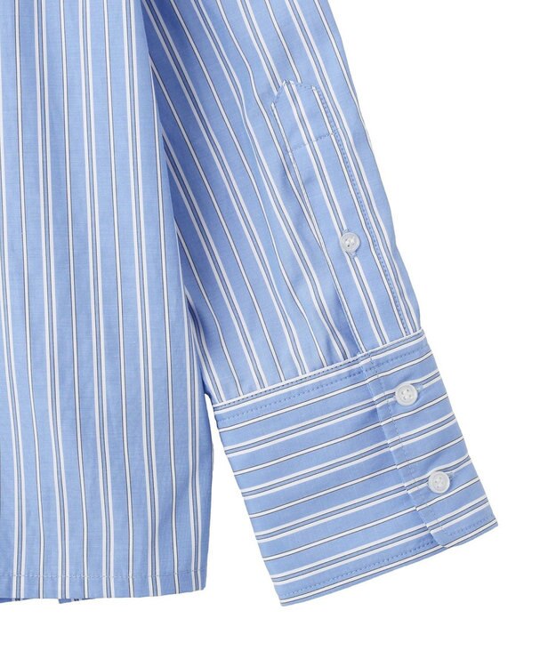 CRAFT STANDARD BOUTIQUE オーバーサイズシャツ Stripe Blue