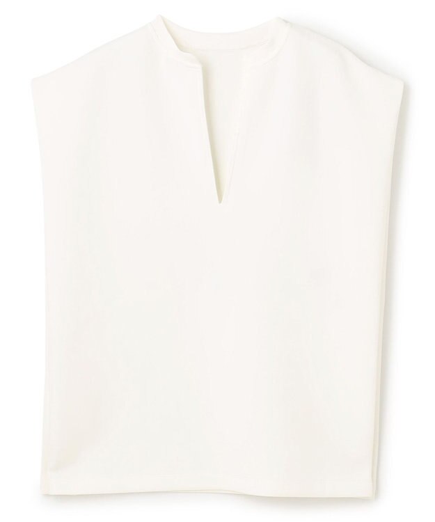 UNFILO BEAUTY FORM JERSEY Light キーネックトップス オフ