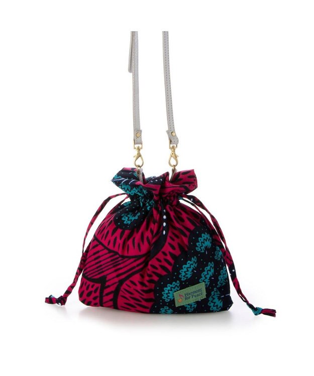 UNBILLION ペルケ perche / マリ・Harmony for peaceバゲット2wayショルダー ピンク