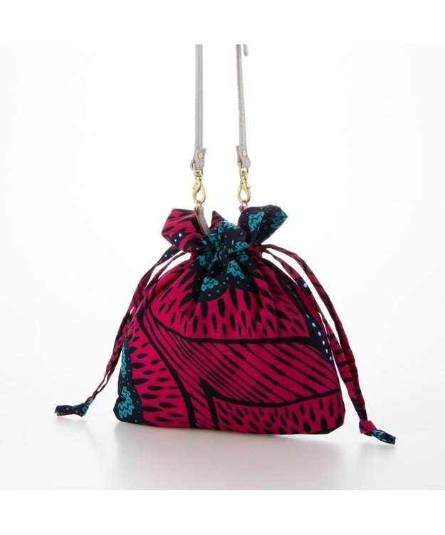 UNBILLION ペルケ perche / マリ・Harmony for peaceバゲット2wayショルダー ピンク