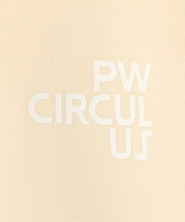 PW CIRCULUS 【WOMEN】カラーブロッキング プルオーバー ゴルフウェア レディース アイボリー系
