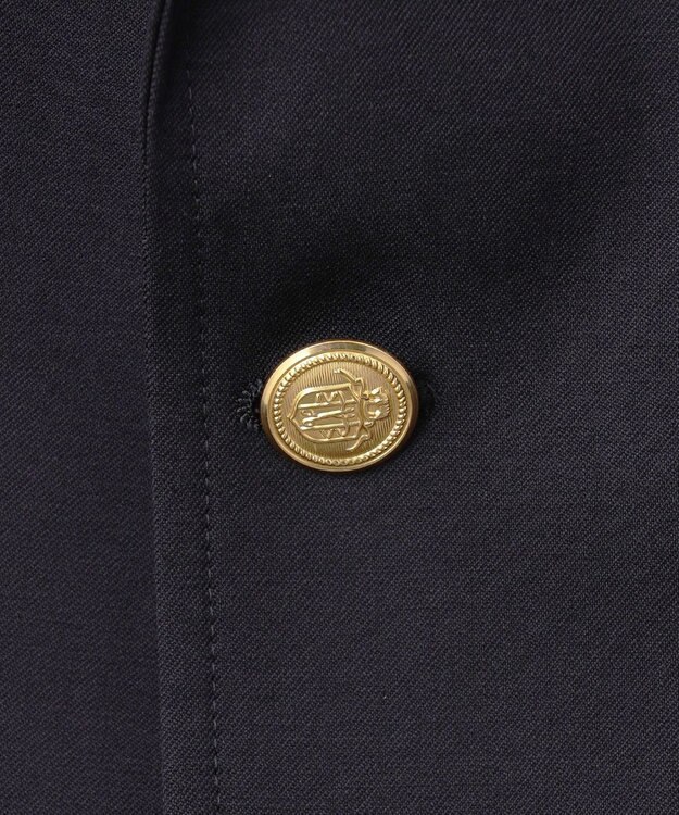 J.PRESS MEN 【WEB・一部店舗限定】シングルブレザー/金釦 / 背抜き /三つボタン段返り ネイビー系