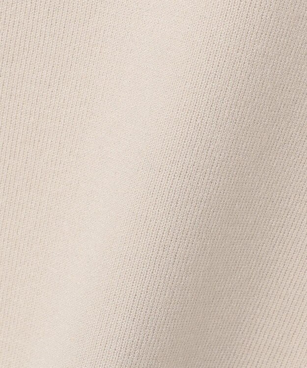 自由区 L 【洗える/セット可】レーヨンポリエステルスムース Vネックニット サンセットグレー