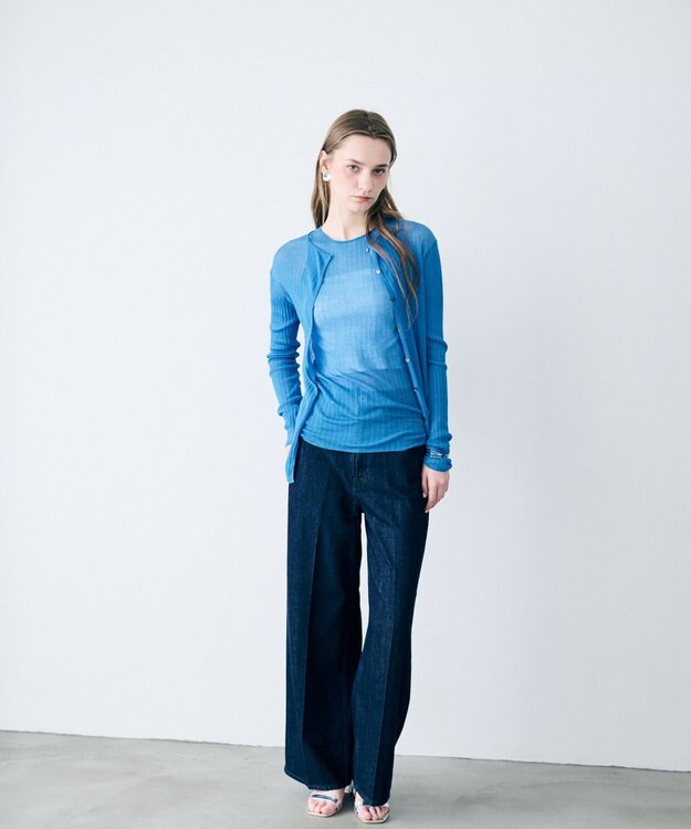 uncrave THE SISTER デニムパンツ upper hights × uncrave リジット