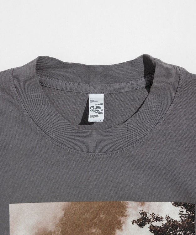 LENO PHOTO T-SHIRT 【UNISEX】/ フォトTシャツ GRAY