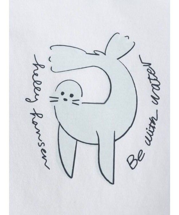 HELLY HANSEN 【キッズ】ロングスリーブアニマルティー ブラック