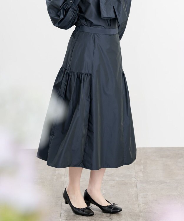 ONWARD Reuse Park 【23区】スカート春夏 ネイビー