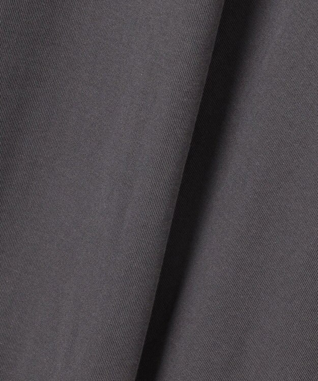 UNFILO ドライタッチフライス ドルマンワンピース チャコール