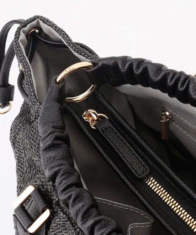 LA BAGAGERIE シャーリング2WAYサマーバッグ ブラック