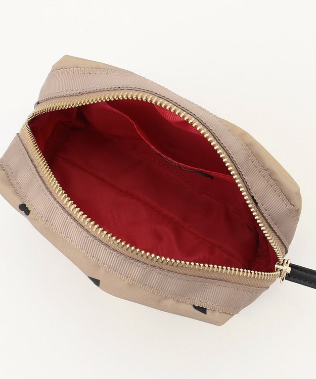 TOCCA 【撥水】DANCING LOVE POUCH ポーチ ベージュ系