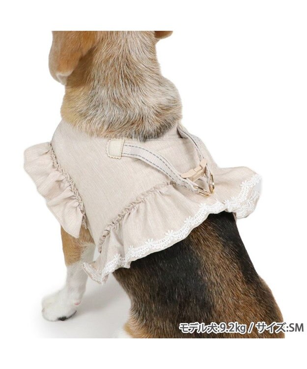 PET PARADISE ペットパラダイス ベストハーネス 《フリル》 SM 中型犬 フリル