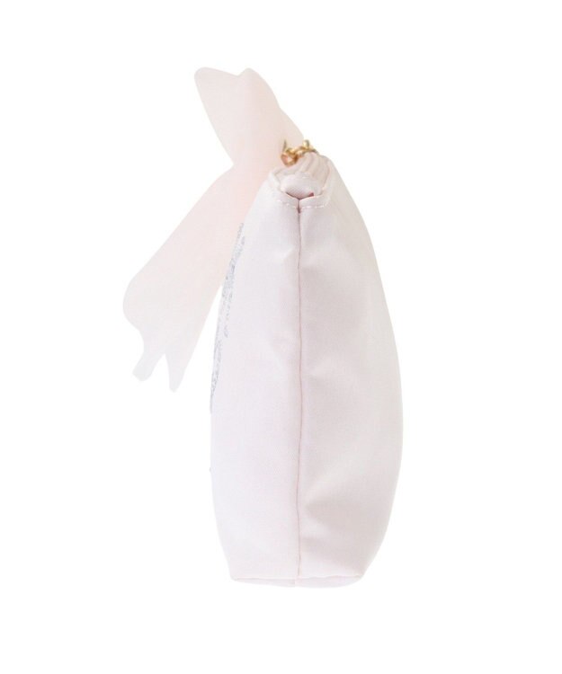 Maison de FLEUR ラインストーンポーチ Pink