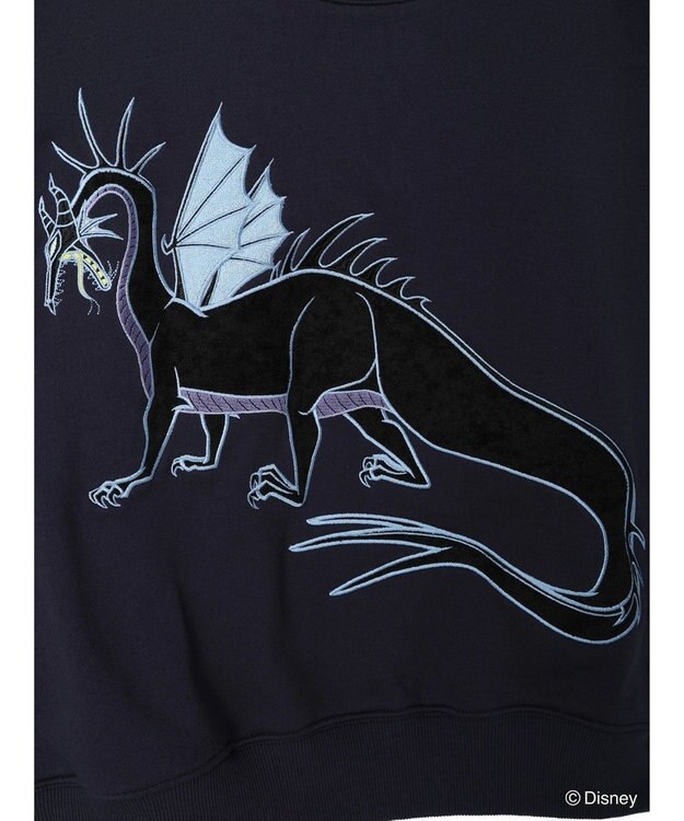 Green Parks Villains／パッチワーク裏毛プルオーバー Navy