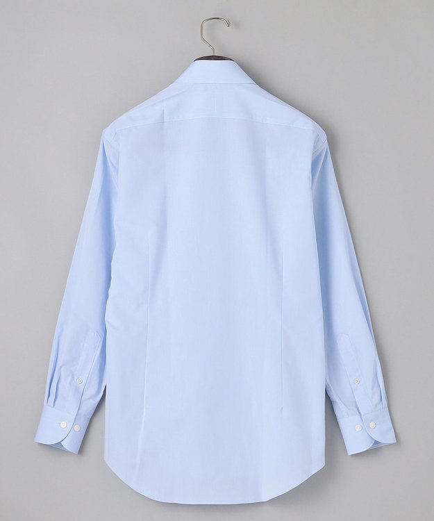 GOTAIRIKU 【形態安定】PREMIUMPLEATS_レギュラーカラー 通年ドレスシャツ サックスブルー系