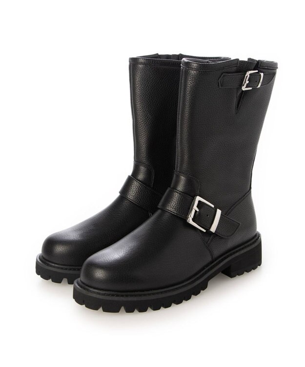 ing <ing>ソフトエンジニアブーツ ブラック