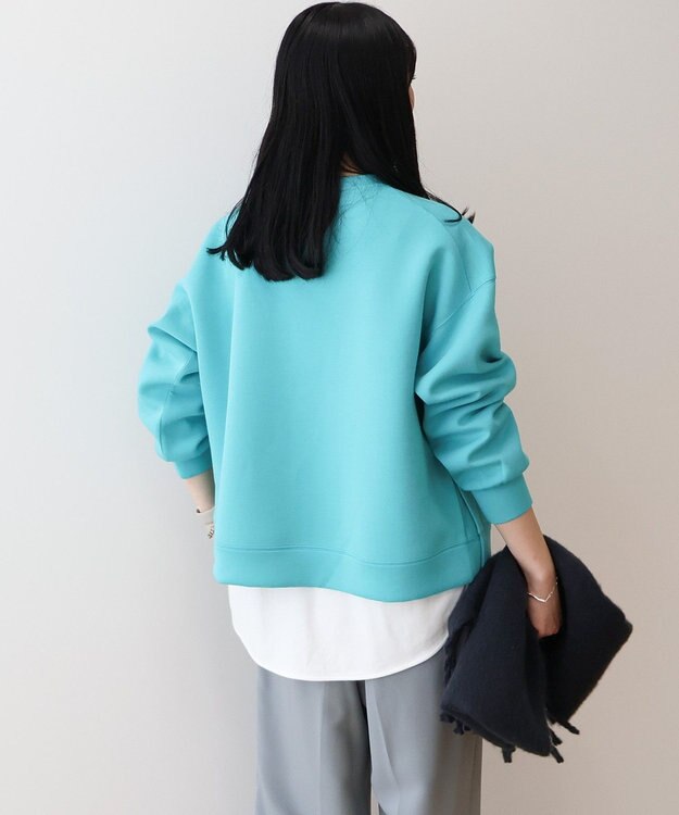 AMERICAN HOLIC サイドスリットポンチプルオーバー Blue Green