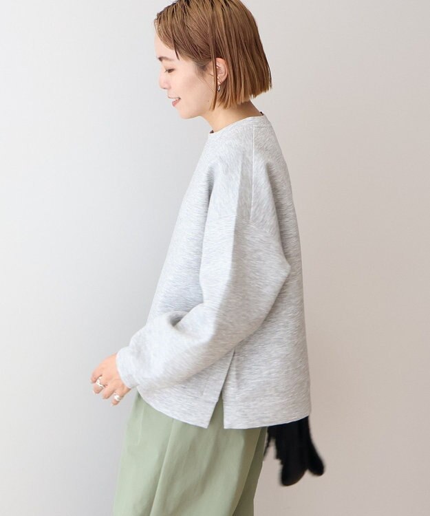 AMERICAN HOLIC サイドスリットポンチプルオーバー Light Gray Mixture