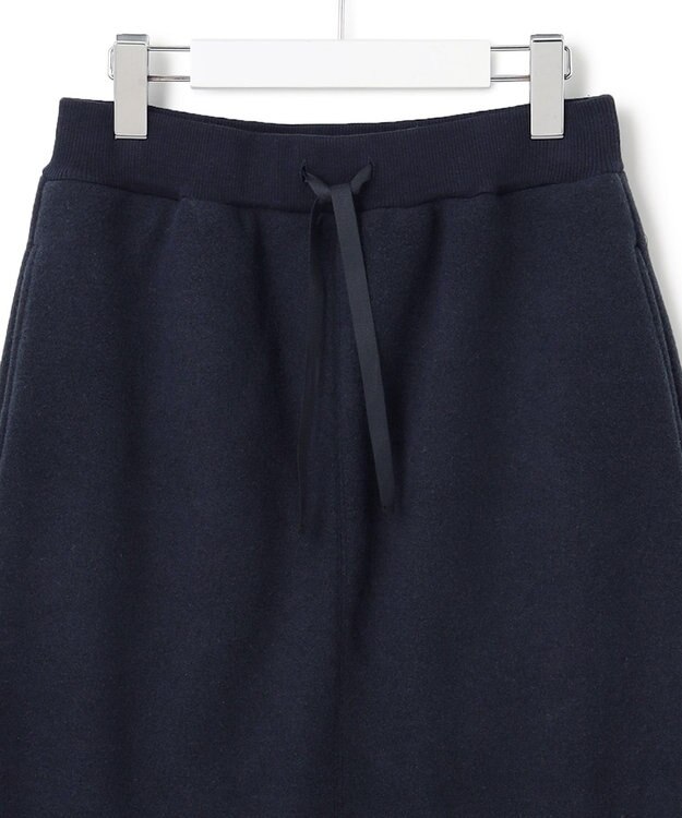 J.PRESS YORK STREET 【WOMEN】NEEDLE JERSEY リラックスタイトスカート ネイビー系
