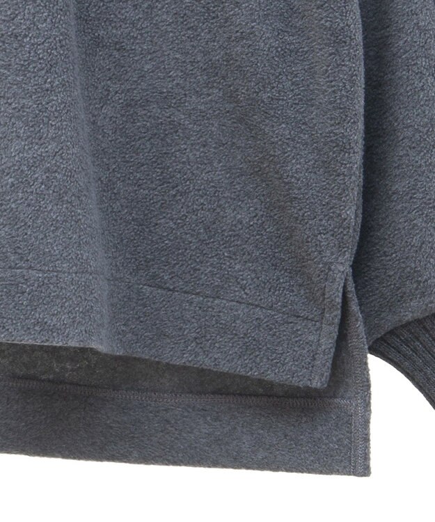 Green Parks フリース袖リブドッキングプルオーバーⅡ Gray