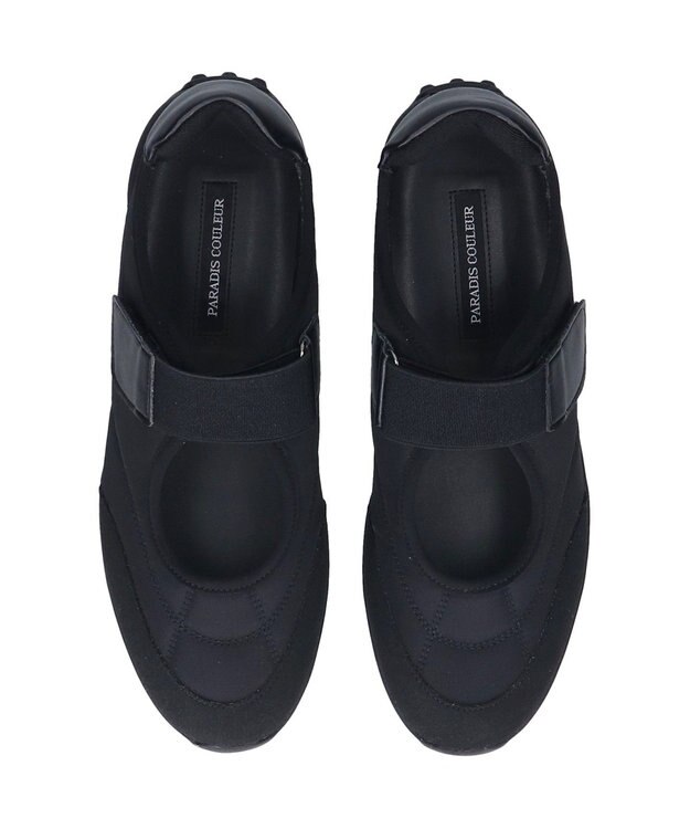 Bridget Birkin 【PARADIS COULEUR】ロープロファイルメリージェーンスニーカー ブラックコンビ