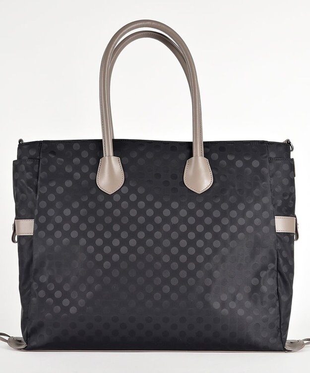Y'SACCS 木村多江×Y'SACCS PolkaDots 2way トートバッグ ブラック