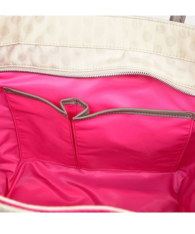 Y'SACCS 木村多江×Y'SACCS PolkaDots 2way トートバッグ アイボリー