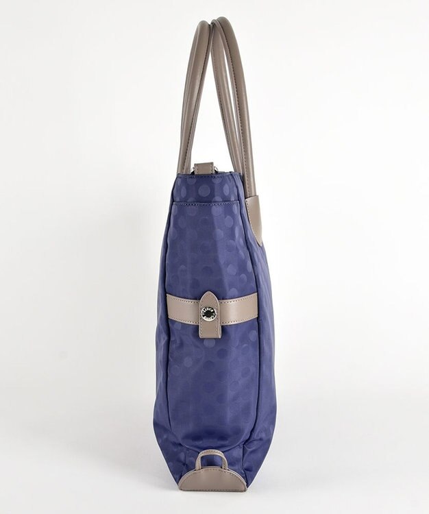 Y'SACCS 木村多江×Y'SACCS PolkaDots 2way トートバッグ ネイビー