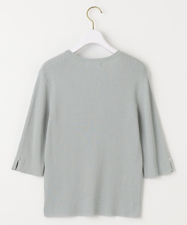 ANY SIS 【AIコラボ】リブインナー アンサンブル ミントグレー