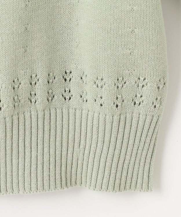 組曲 KIDS 【110-140㎝】クラシック カーディガン ミント系