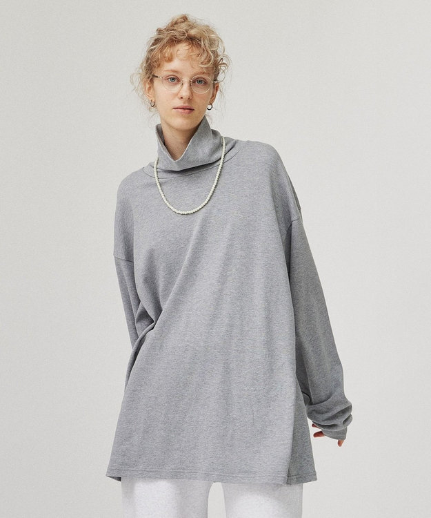 MOCK TURTLE NECK PULLOVER [UNISEX] モックタートルネックカットソー