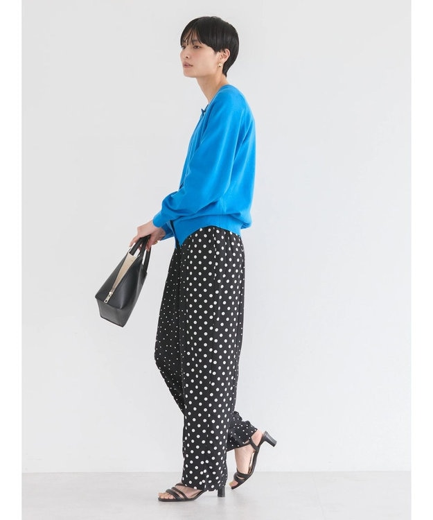 AMERICAN HOLIC ＵＶカットクルーネックニットカーディガン Blue