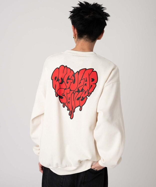 WEGO 【裏起毛/ユニセックス着用ITEM/SMLサイズ展開】アソートグラフィックプルオーバー（4） 柄48