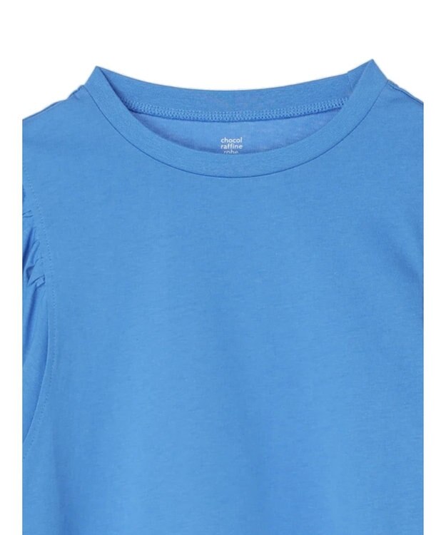 Green Parks 汗じみ防止袖ギャザープルオーバー Off White