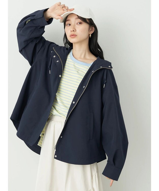 earth music&ecology マウンテンパーカー Navy