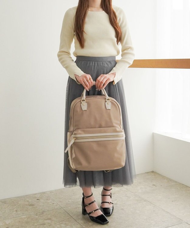 ACE BAGS & LUGGAGE ace. ラポルテム ビジネスリュック 2気室 B4 15.6インチPC収納 25L 68522 エース グレー