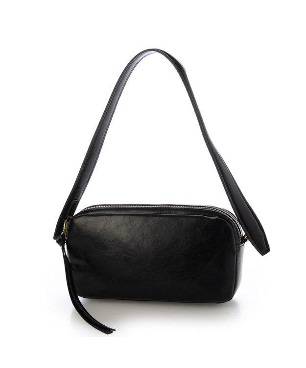 UNBILLION カシュカシュ cachecache / ダブルジップ2wayショルダー ブラック