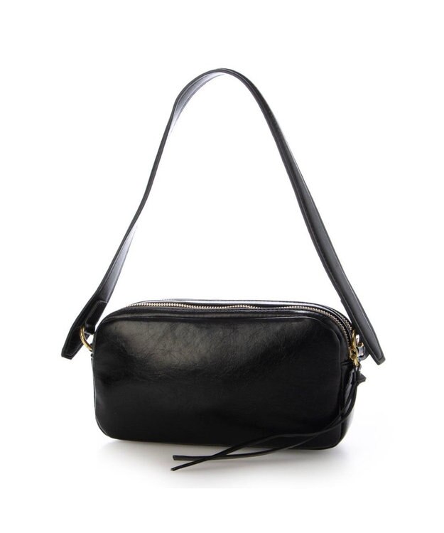 UNBILLION カシュカシュ cachecache / ダブルジップ2wayショルダー ブラック